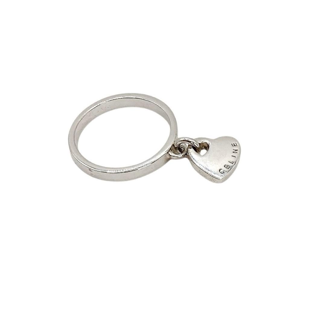 極美品✨CELINE セリーヌ 指輪 リング ハート シルバー925 9号