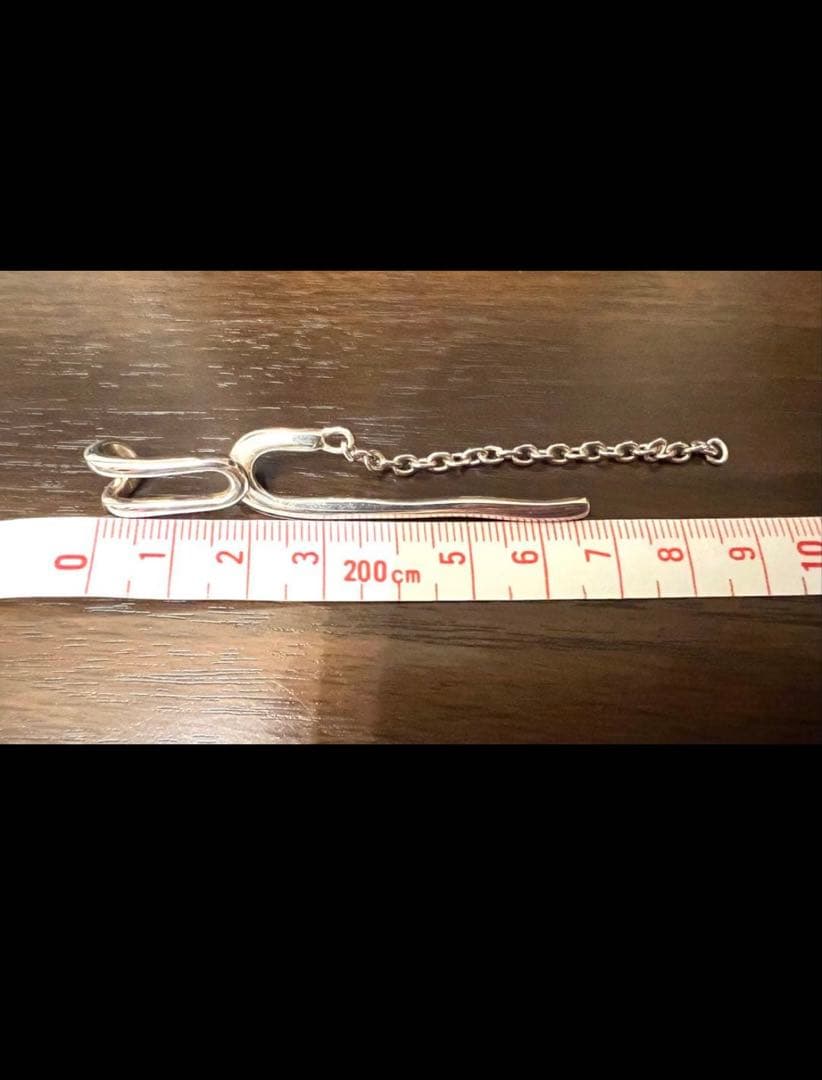 blanc fris チェーン3wayシルバーピアス