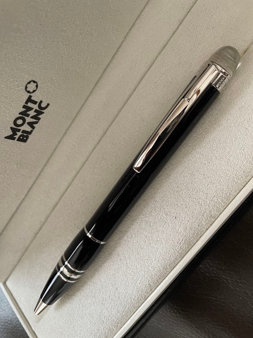 ◾️モンブラン◾️スターウォーカーボールペン◾️ミッドナイトブラック◾️新品リフィル付属