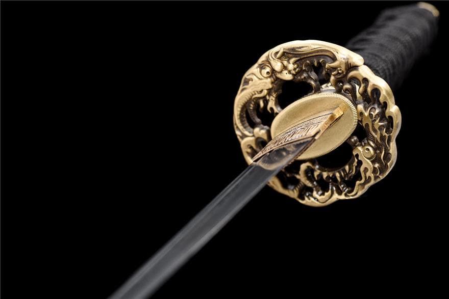 紋鋼小烏丸『玄影』日本刀 模造刀 居合刀