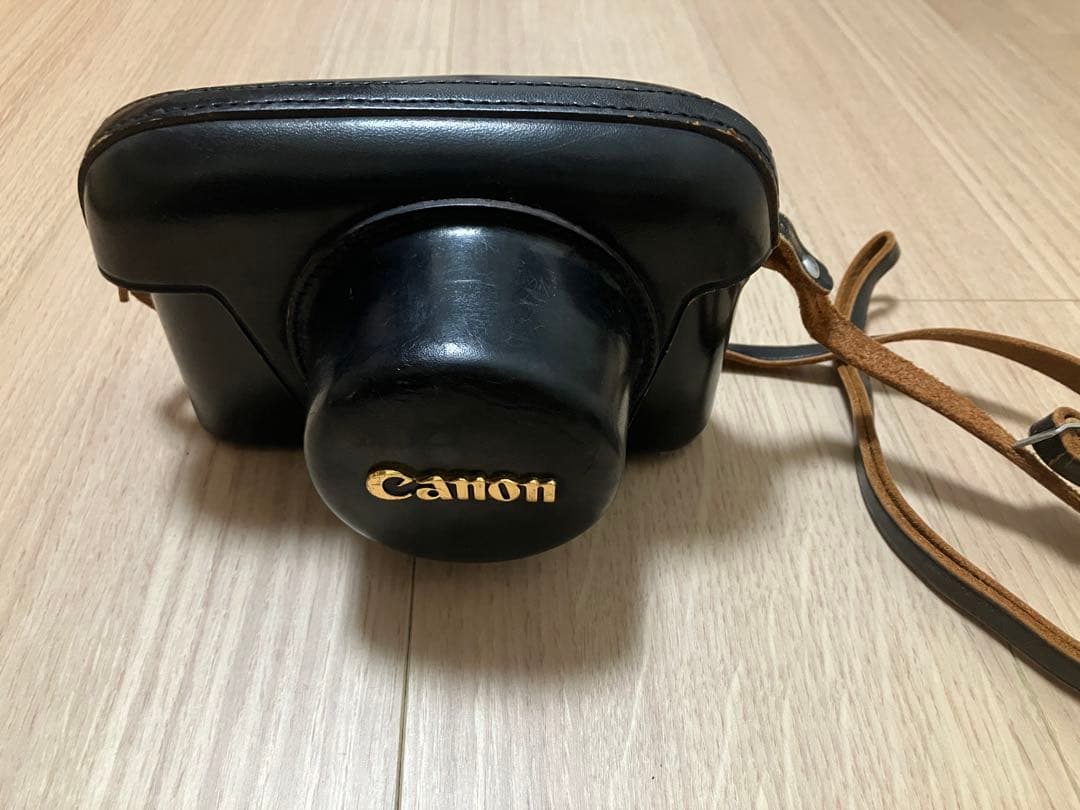 Canon 35mmフォーカルプレーンシャッター式距離計連動カメラ ケース付き