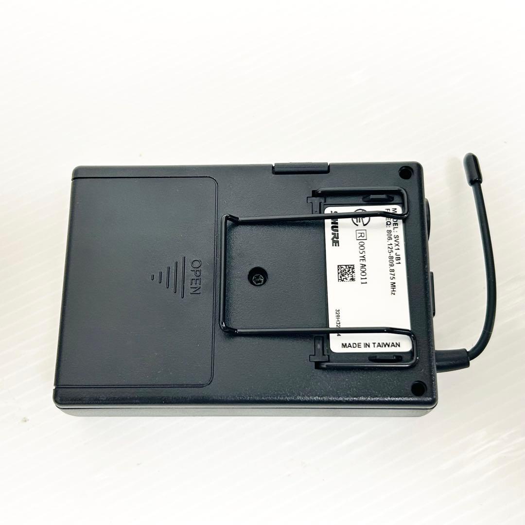 SHURE 小型ラベリア マイクロフォンシステム SVX14J/CVL-JB1