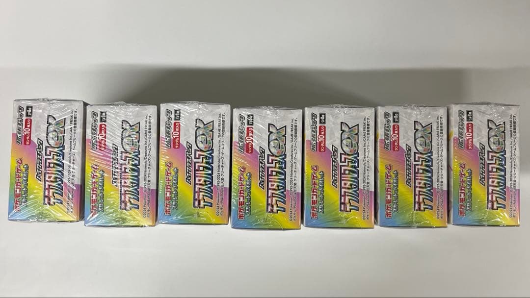 ポケモンカード　テラスタルフェスex　シュリンク付き