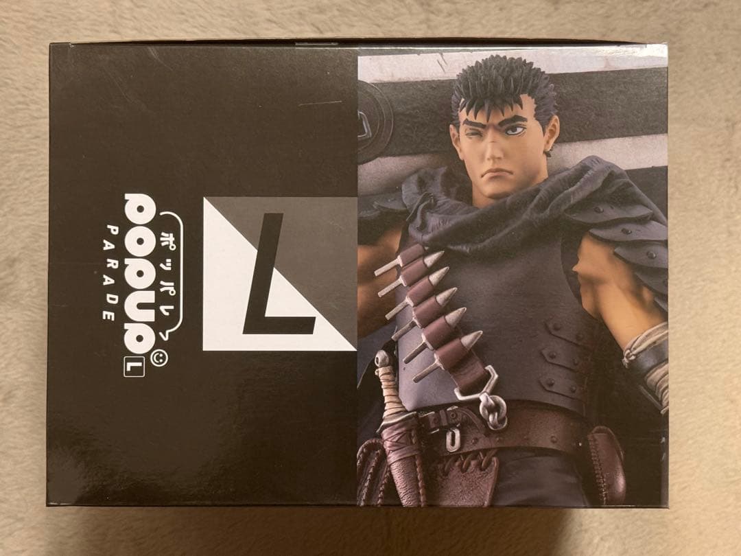 ガッツ 黒い剣士 Lsize POPUPPARADE ベルセルク フィギュア