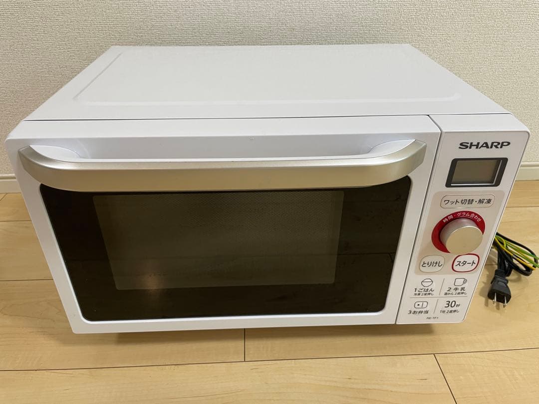 【早い者勝ち】SHARP 電子レンジ RE-TF1-W 中古