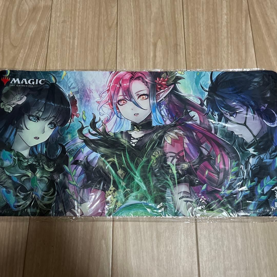マジック大戦祭 ラノワールのエルフ プレイマット、ストレージ、キーホルダー3点
