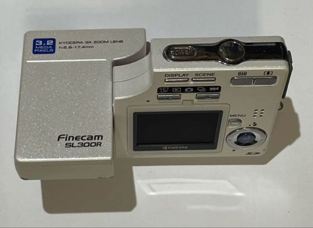 KYOCERA FINECAM SL300R 京セラ デジカメ AC有り