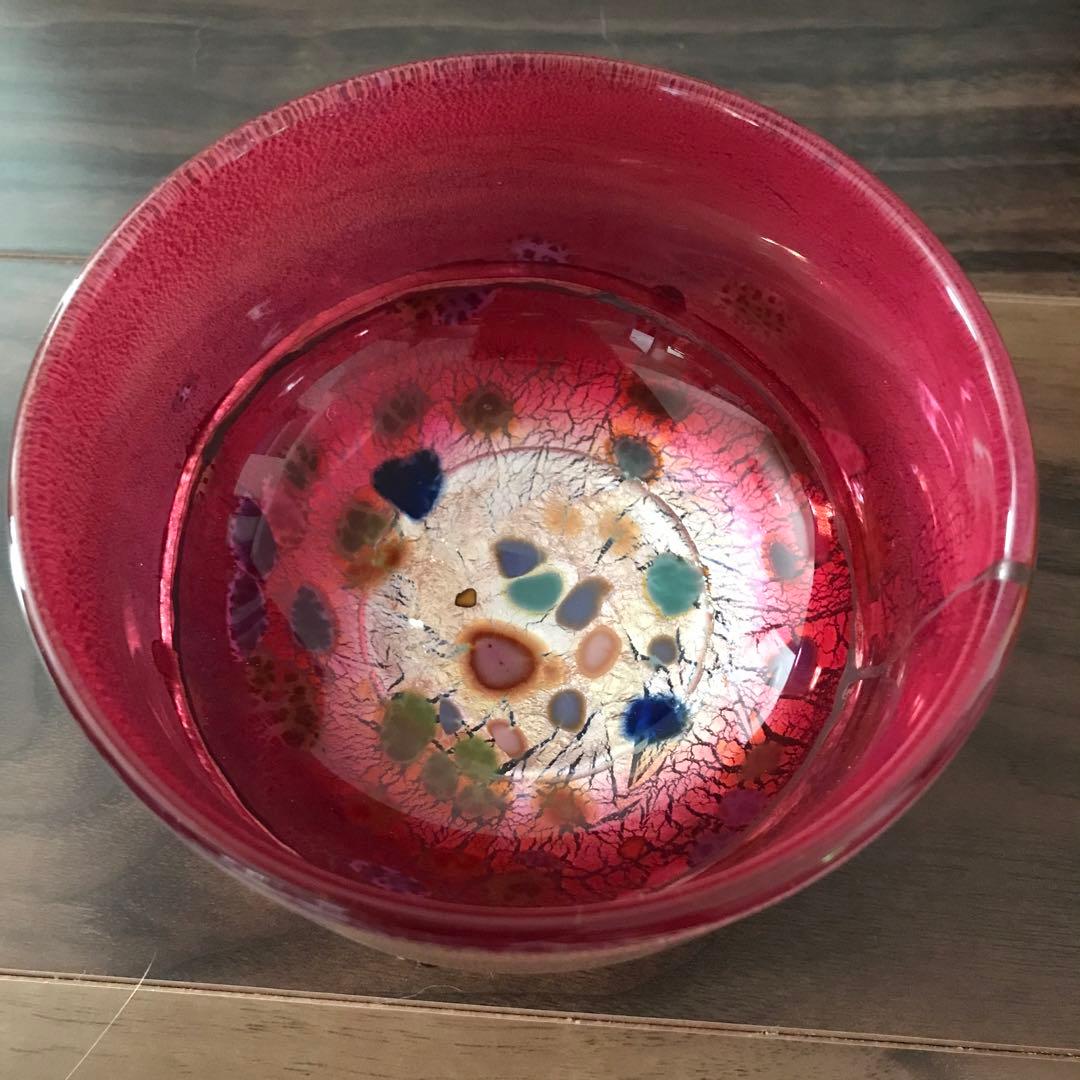 大川薫 銀継ぎ玻璃茶碗