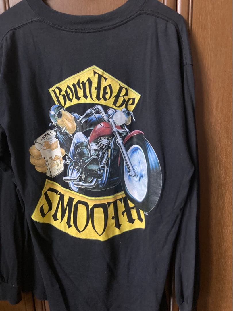 90s CAMEL Born To Be Smooth ロンT USA製