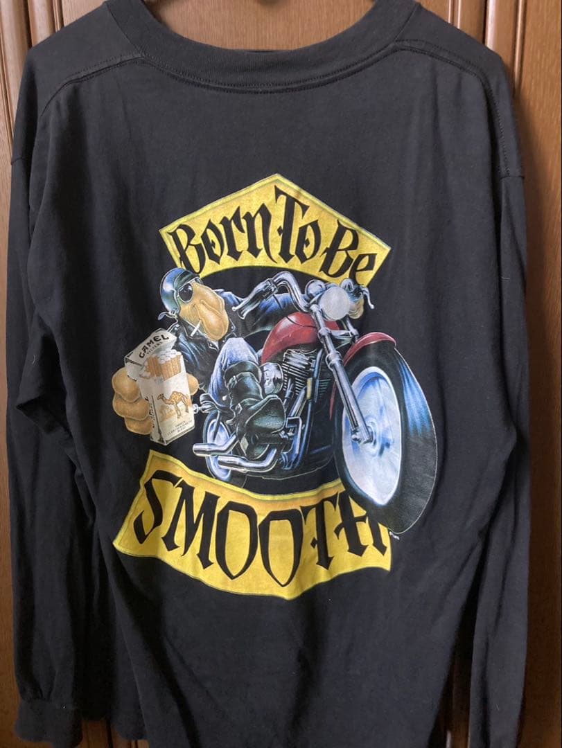 90s CAMEL Born To Be Smooth ロンT USA製