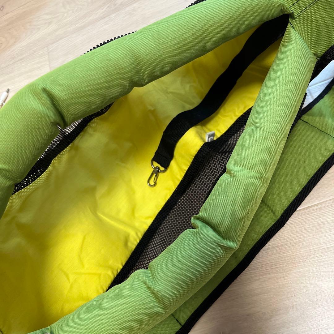 ファンドル　ペットスリング　メッシュ　キャリーバッグ　ショルダー　シースルー