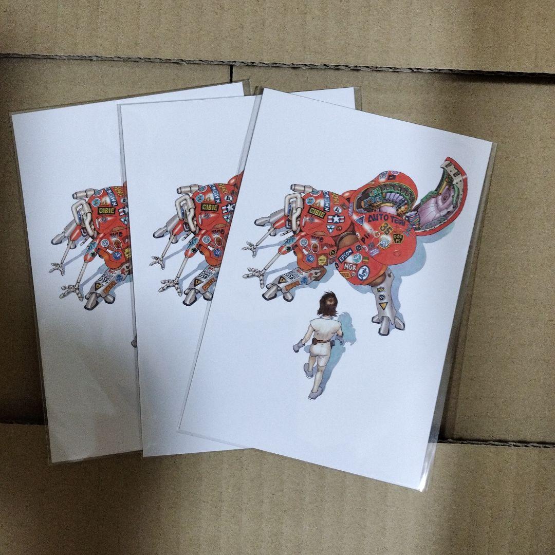 大友克洋×攻殻機動隊 士郎正宗の世界展 TシャツXL AKIRA ポスターカード