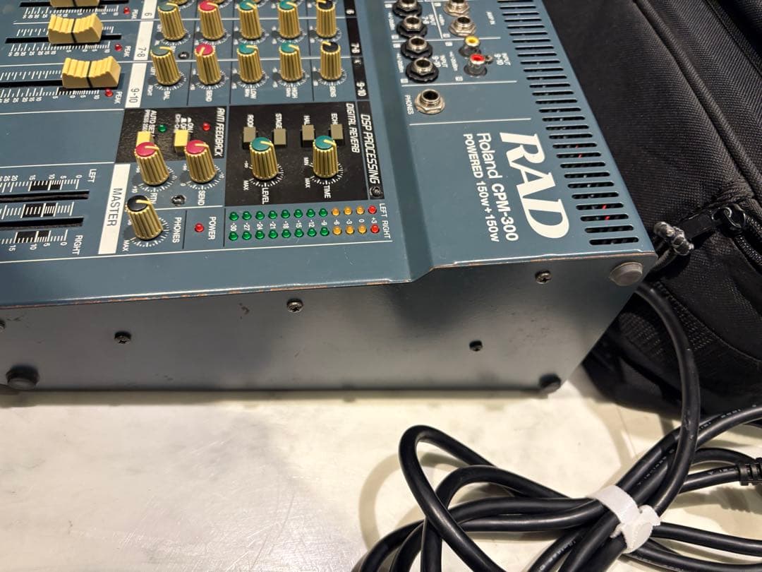 Roland　パワードミキサー　RAD　PAシステム　CPM-300　ケース付き