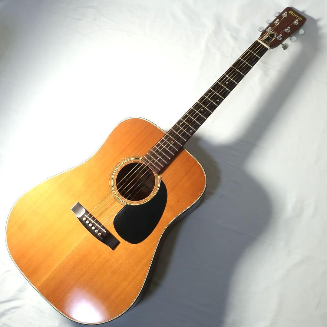 1972年製 Morris W18 アコースティックギター 弦交換済