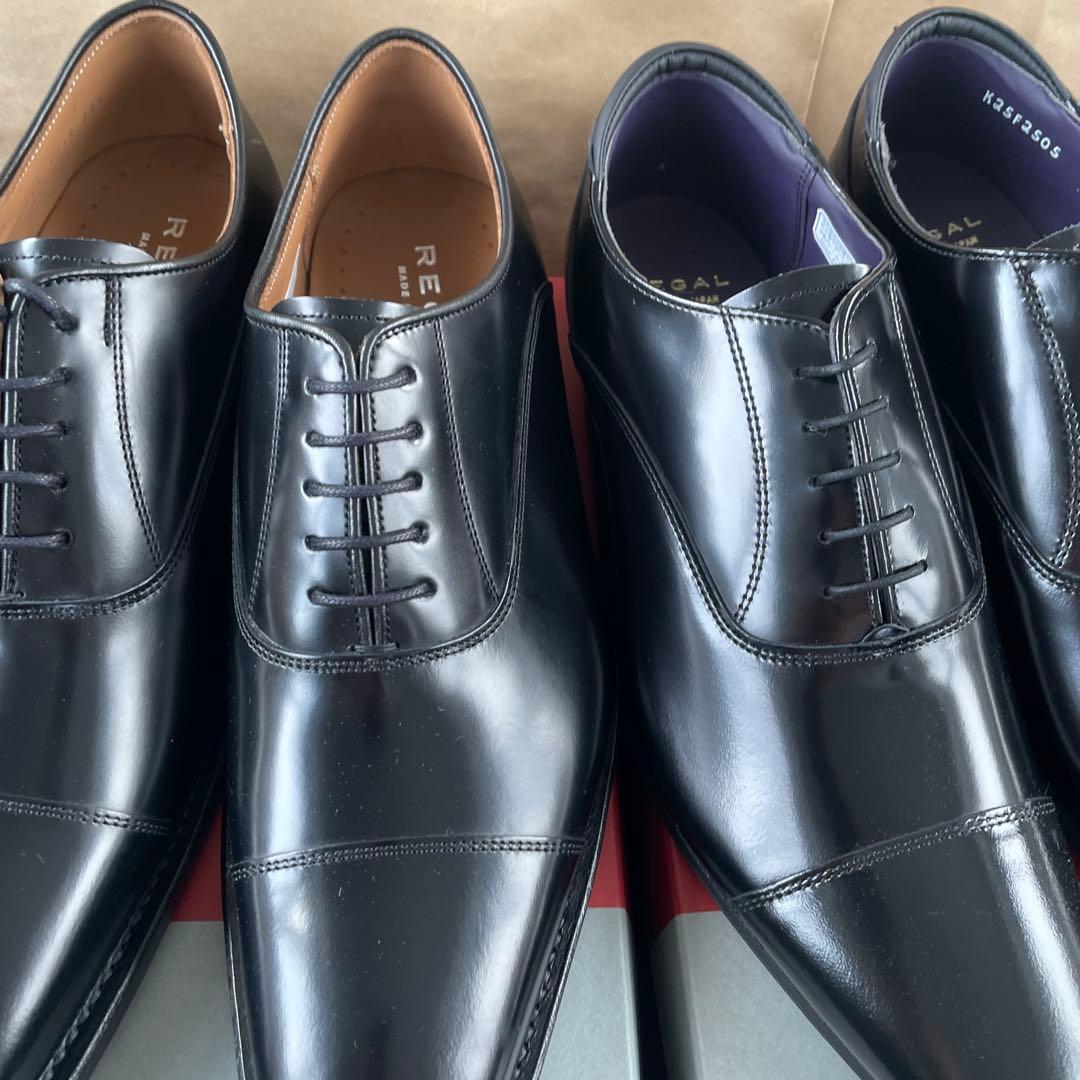 リーガル　315R 31TR ブラック　24.5CM 2足セット