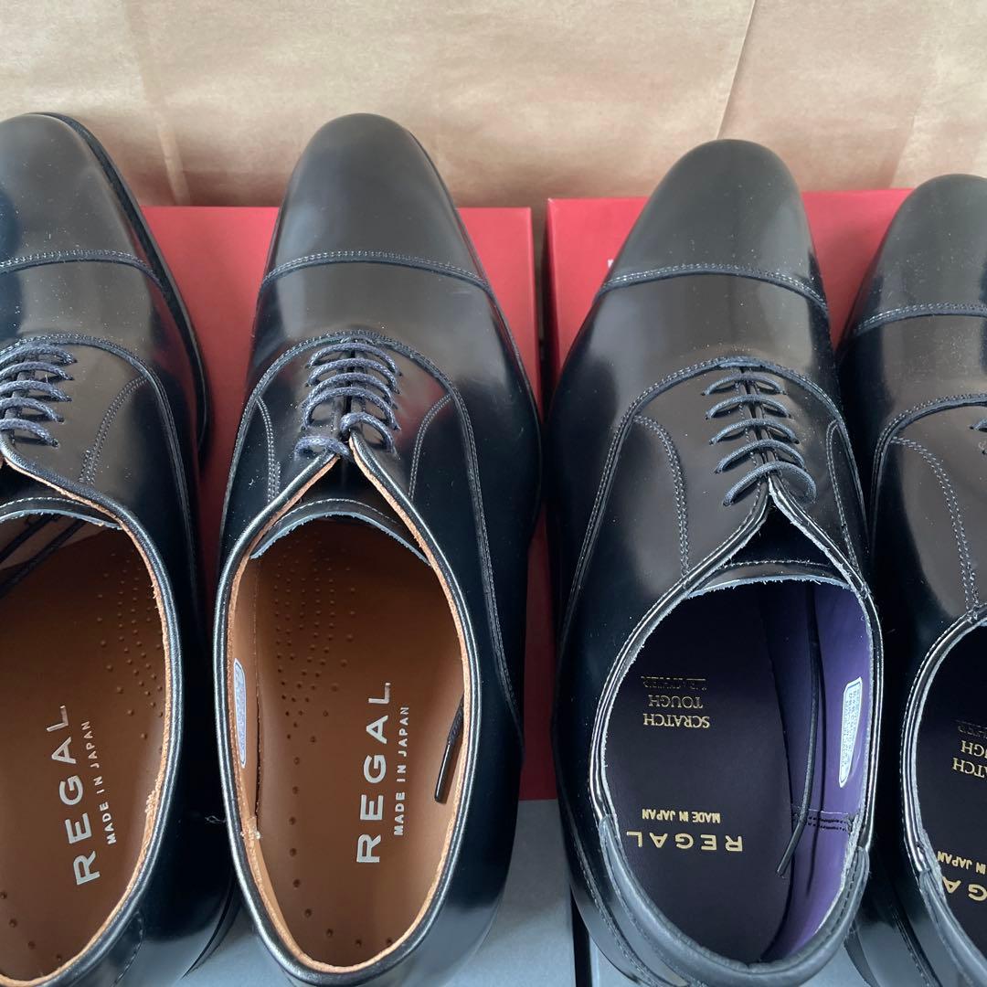 リーガル　315R 31TR ブラック　24.5CM 2足セット