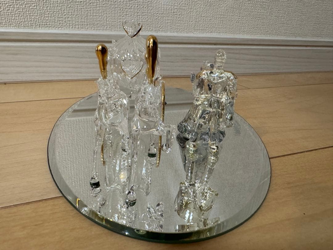 希少 ディズニー カボチャの馬車 シンデレラ ガラス細工 フィギュア