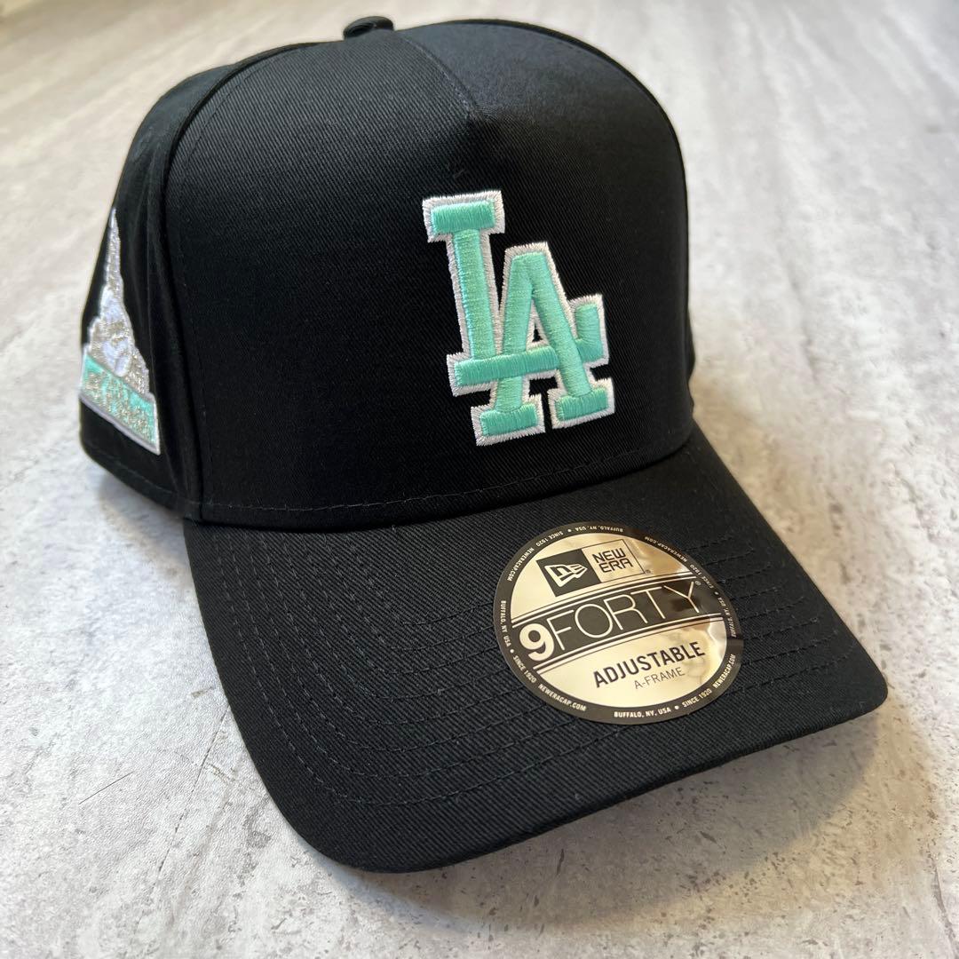 海外限定！ LA ニューエラ キャップ ドジャース ティファニーブルー 水色