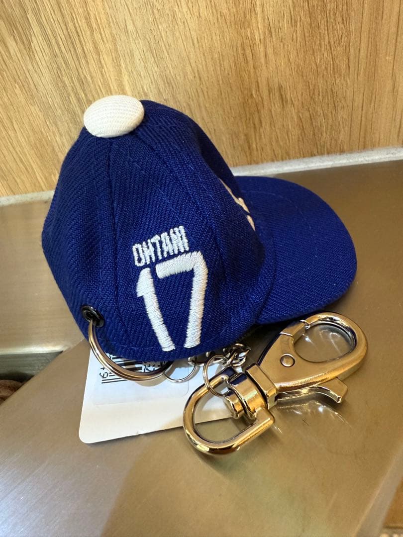 ドジャース 大谷翔平 17番 キャップキーホルダー　ニューエラ