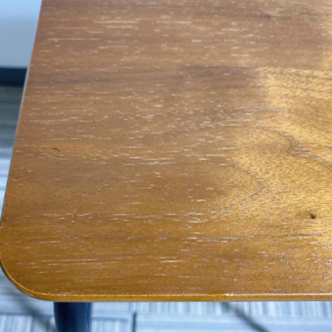 NITORI ウォールナット カウンターチェア ２脚セット サイドテーブル