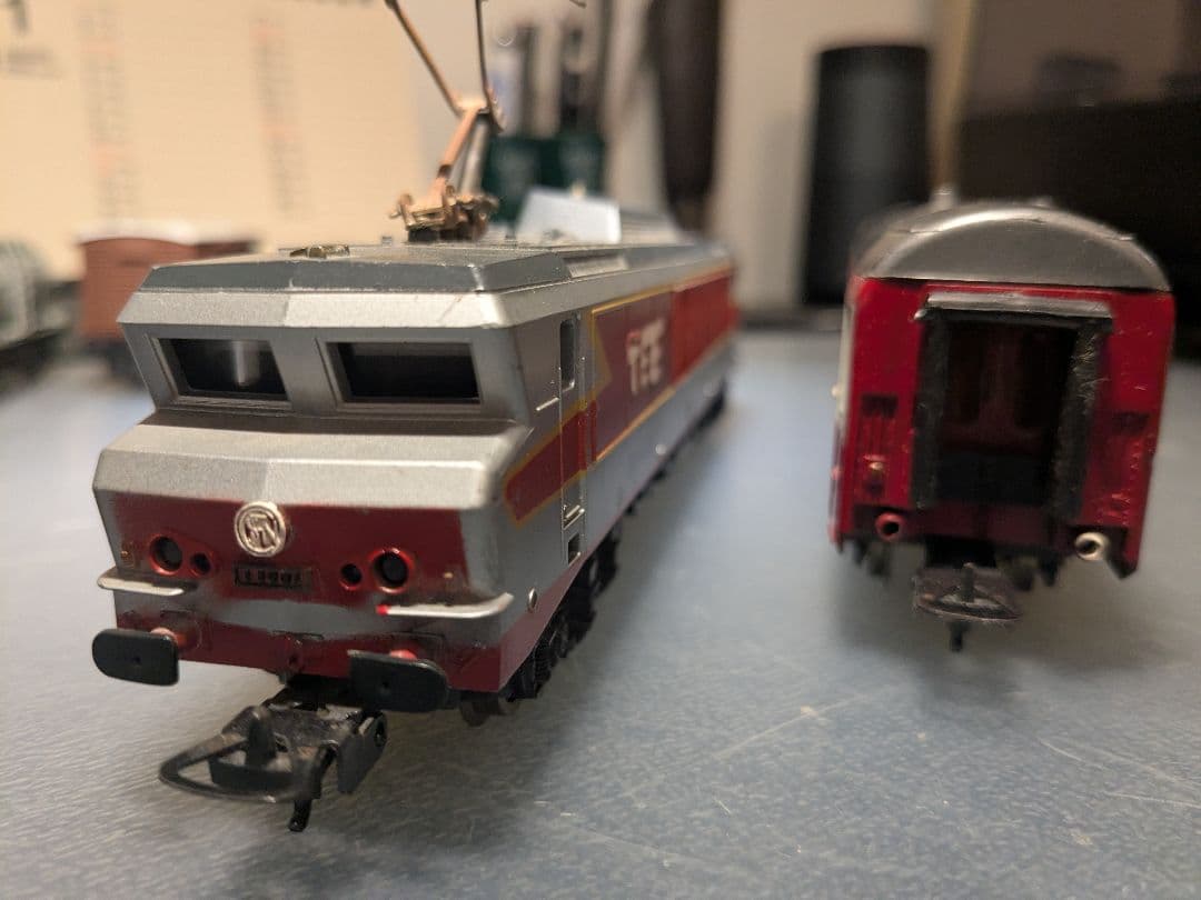 イタリア製Lima　TEE 機関車と食堂車GRIL EXPRESS客車セット