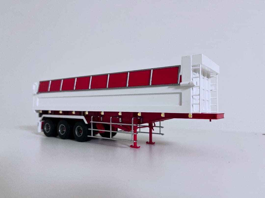 1/50 3軸 トレーラー ダンプ ケンクラフト 日野 プロフィア 用 建機