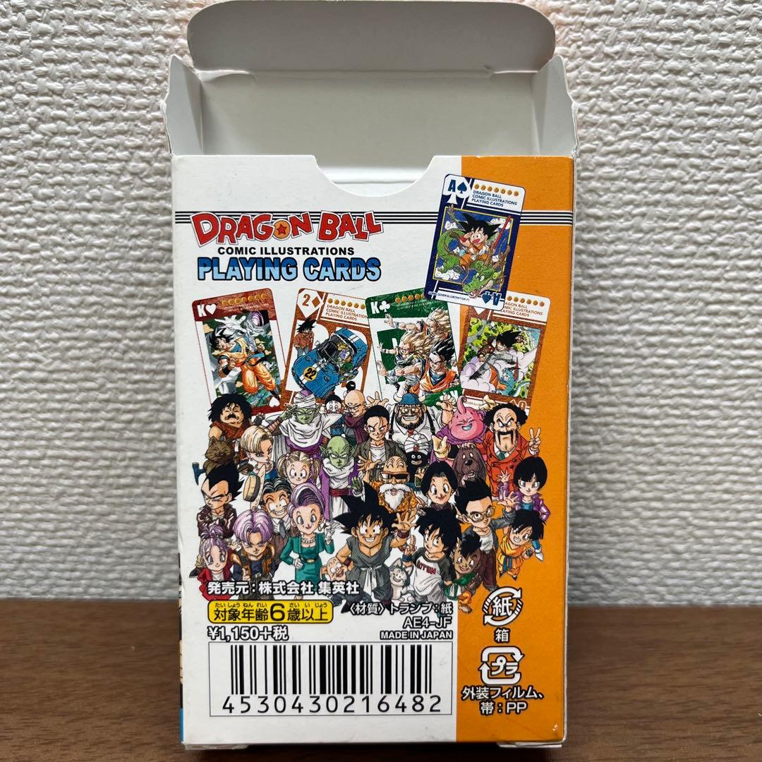 ドラゴンボール　トランプ　原作絵　鳥山明の世界　40th