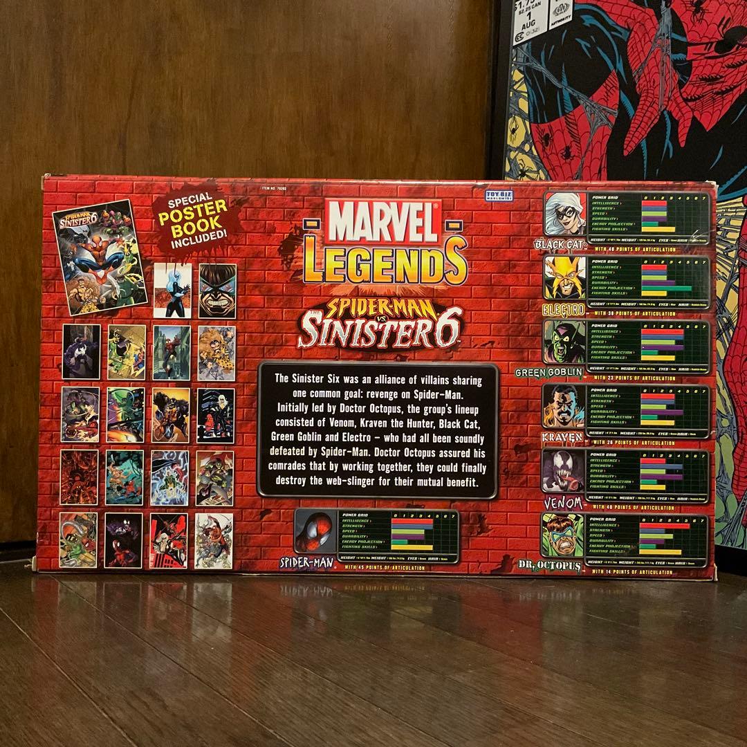 ■MARVEL■マーベルレジェンド スパイダーマン フィギュア レア BOX