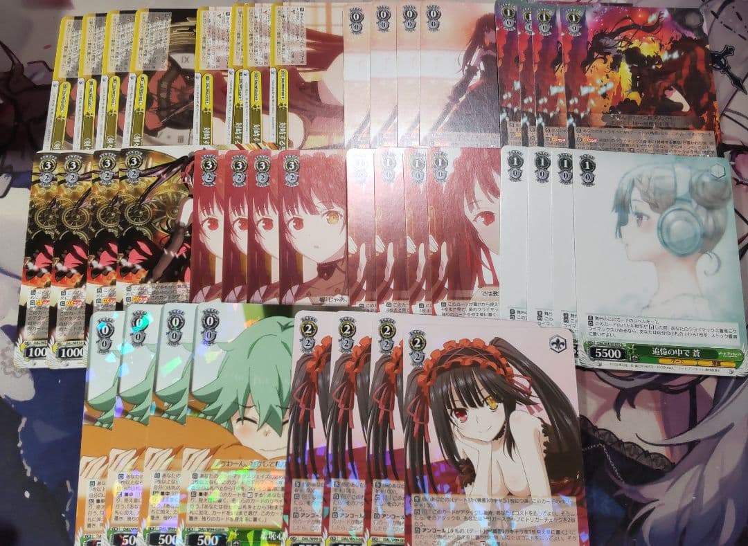 ヴァイスシュヴァルツ　デート・ア・ライブ　ファンタジア文庫　パーツセット