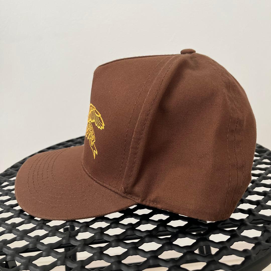 ANTIHERO アンタイヒーロー　アンチヒーロー キャップ　USA製　ブラウン