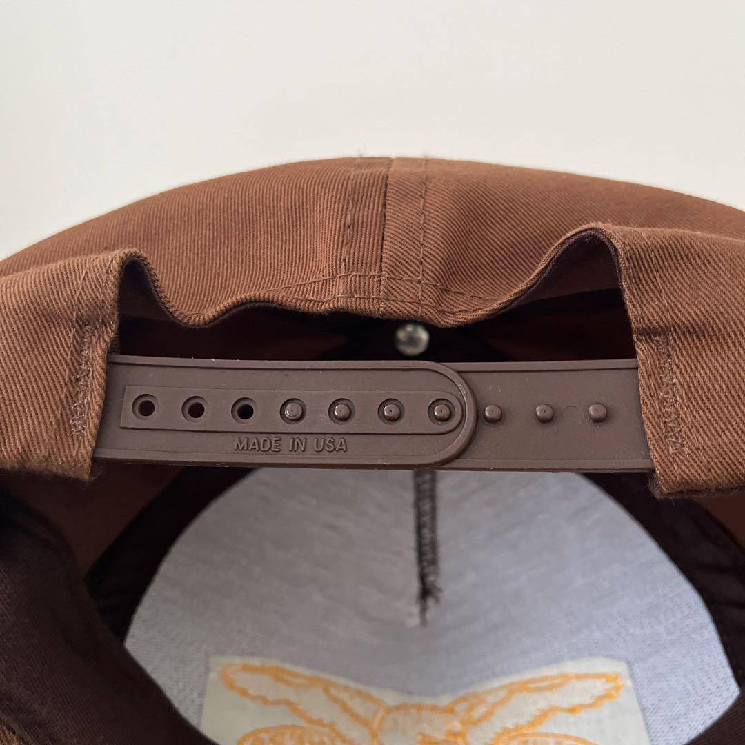 ANTIHERO アンタイヒーロー　アンチヒーロー キャップ　USA製　ブラウン