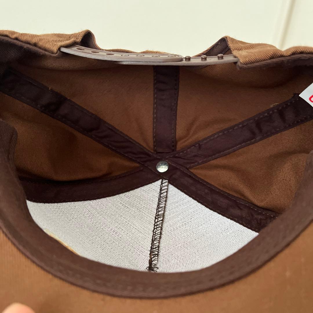 ANTIHERO アンタイヒーロー　アンチヒーロー キャップ　USA製　ブラウン