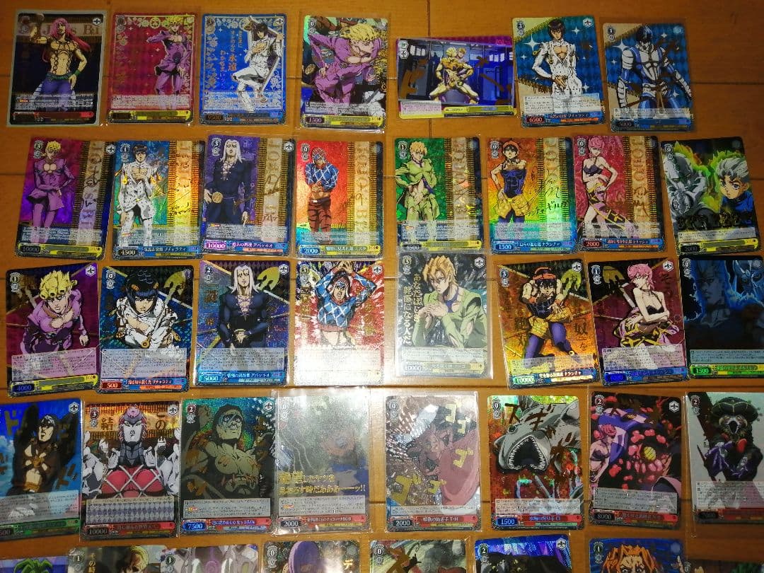 WS　ジョジョの奇妙な冒険　黄金の風　SEC SPサイン JJR　51種フルコン