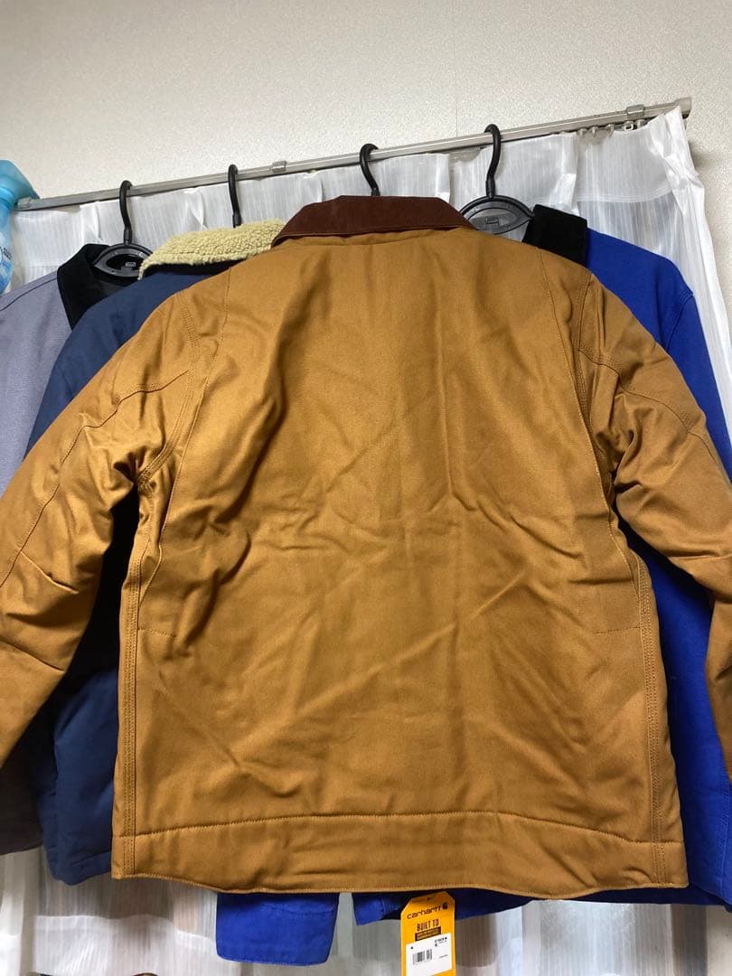 カーハート　デトロイトジャケット　カーハートブラウン　Sサイズ