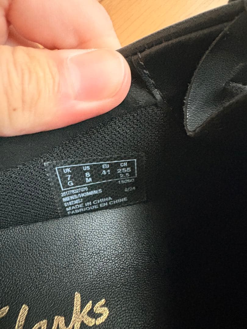 Clarks WallabeeEVO WP ワラビーエヴォウォータープルーフ