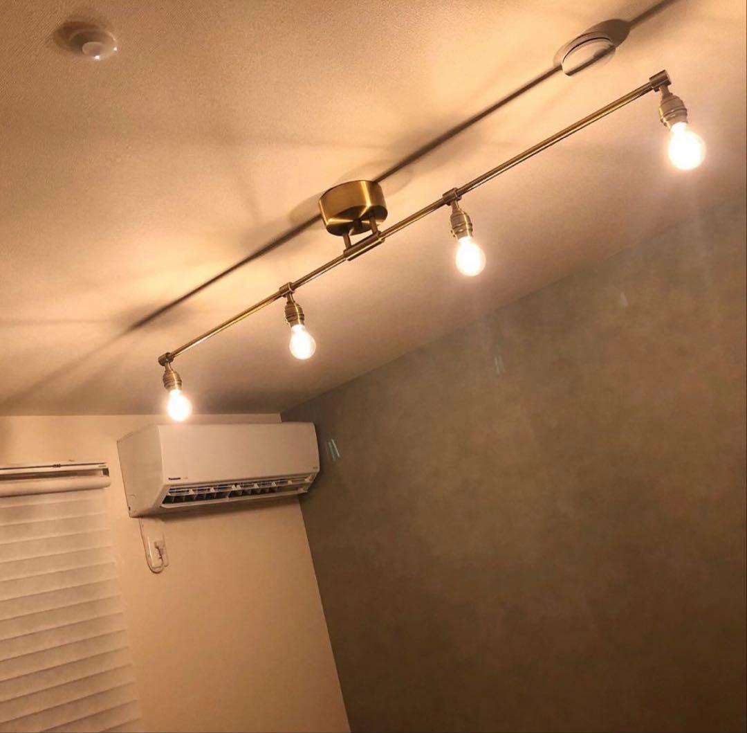 Laiton 4-ceiling lamp(レイトン4シーリングランプ)/真鍮風