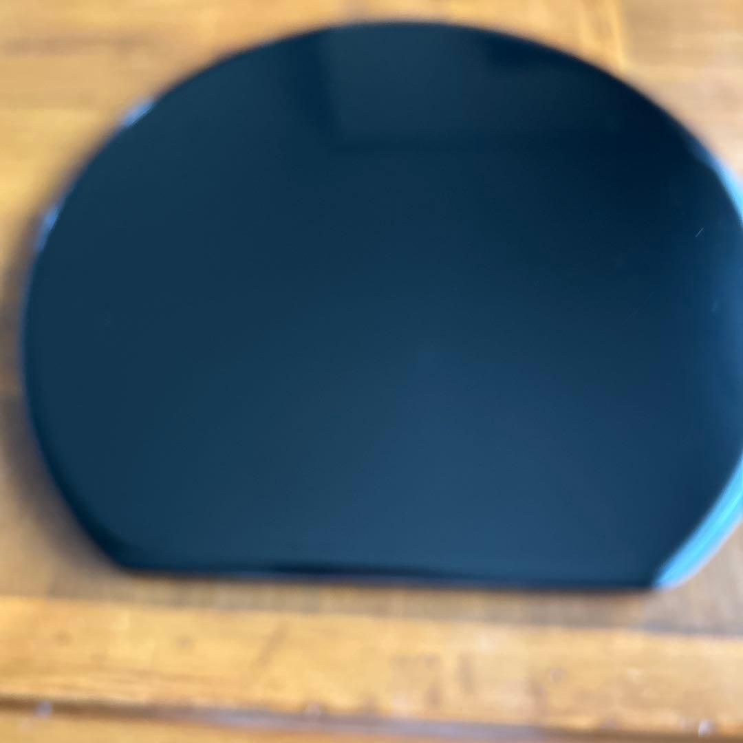 輪島塗り漆器　卓上膳　黒色円形漆器 大きめ　5客　木箱入り　美品お値下げしました