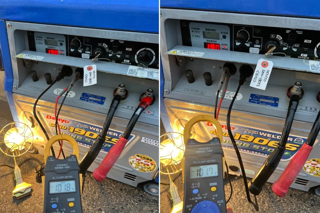 DENYO デンヨー 「GAW-190ES」溶接機 & 発電機 4102