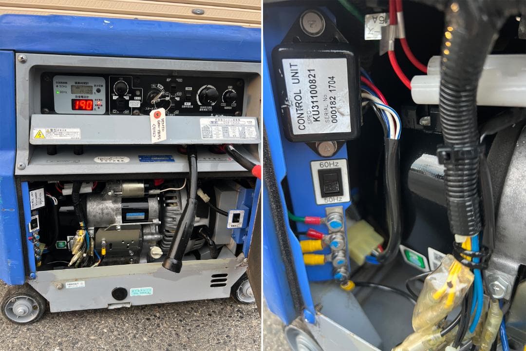 DENYO デンヨー 「GAW-190ES」溶接機 & 発電機 4102