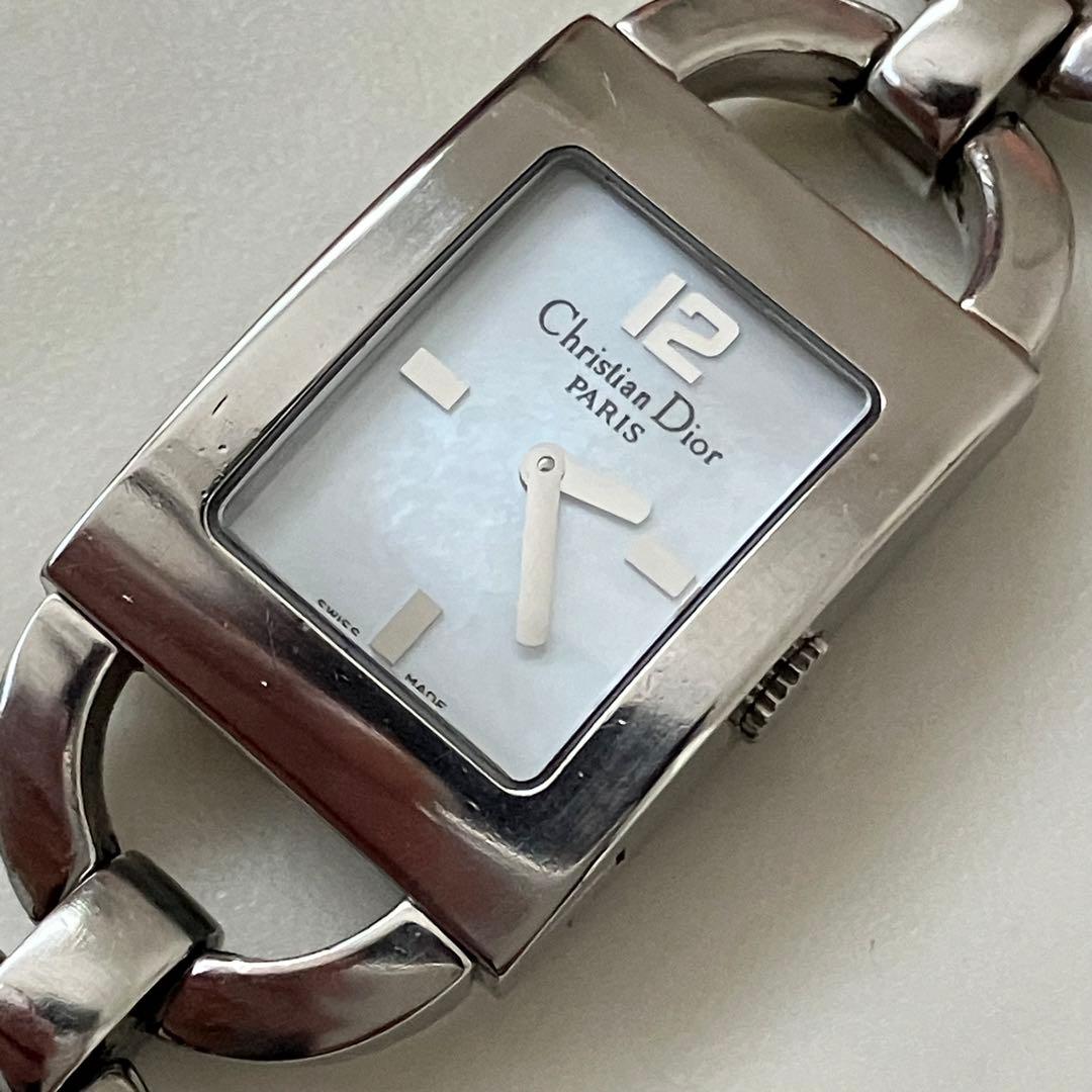Christian Dior✨クリスチャンディオール　腕時計マリス　シェル文字盤