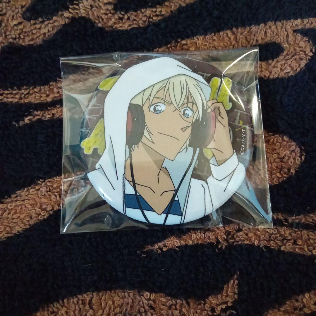 名探偵コナン ヘッドフォン 缶バッジ 安室透