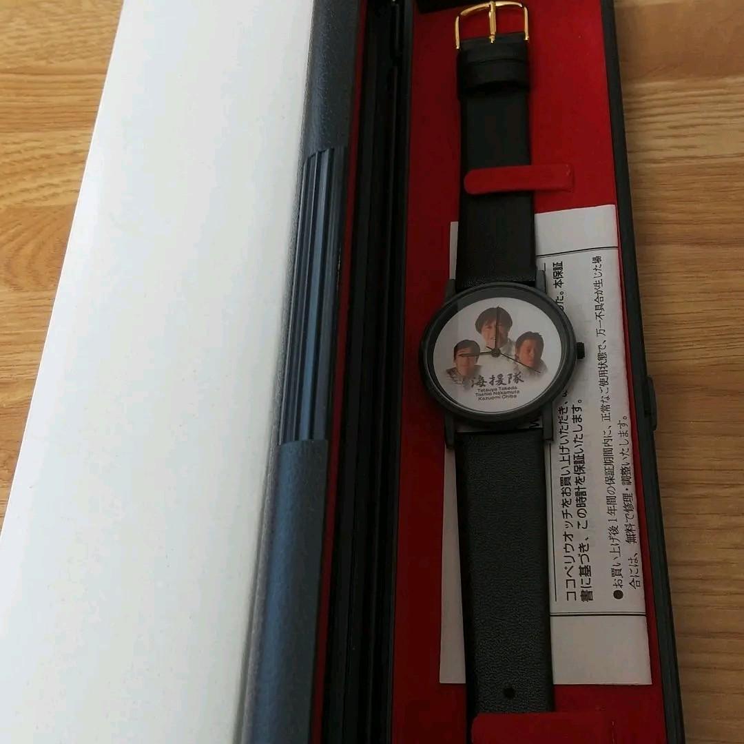 武田鉄矢 海援隊 スタンプラリー記念品オリジナル腕時計(非売品)