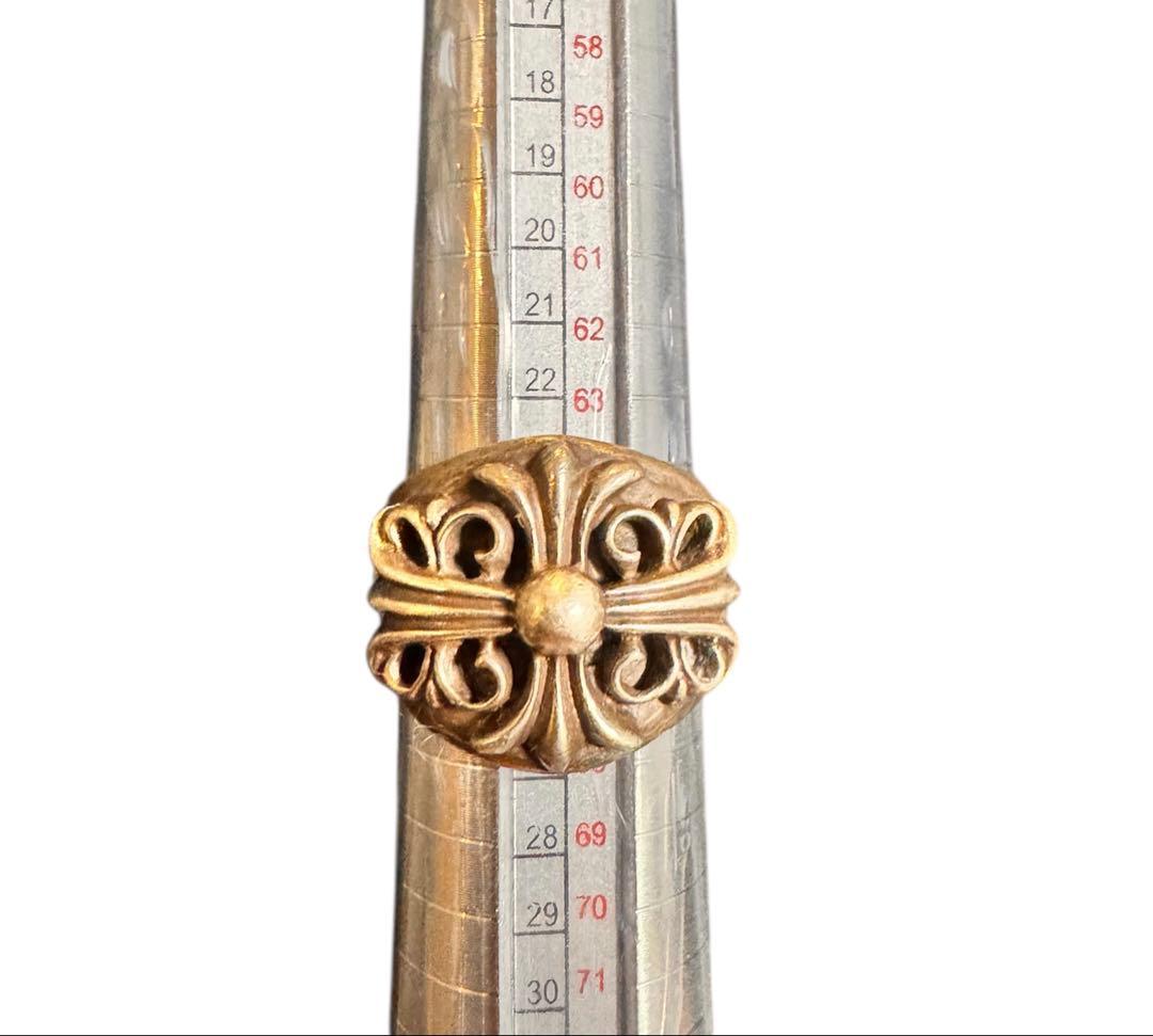 Chrome Hearts キーパーリング 25号　指輪　クロス