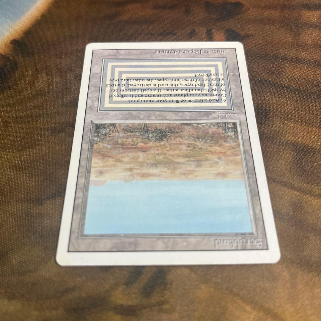 MTG 《Scrubland》[3ED]