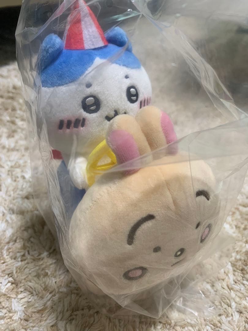 ちいかわらんど　ぴーぽぽぬいぐるみ　ちいかわ　ハチワレ　うざき　3体セット