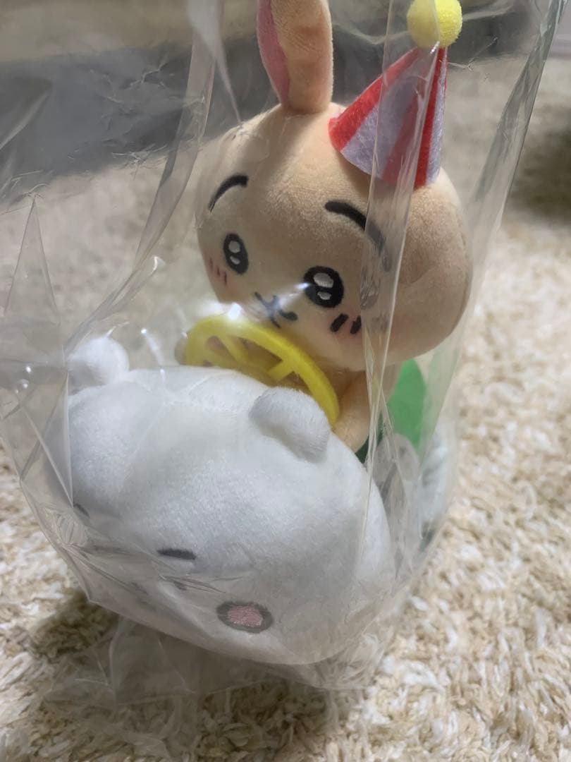 ちいかわらんど　ぴーぽぽぬいぐるみ　ちいかわ　ハチワレ　うざき　3体セット