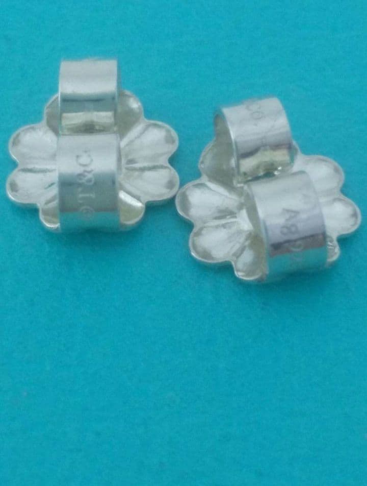 現行品 磨き済 ティファニー 1837 フープ ピアス スモール シルバー