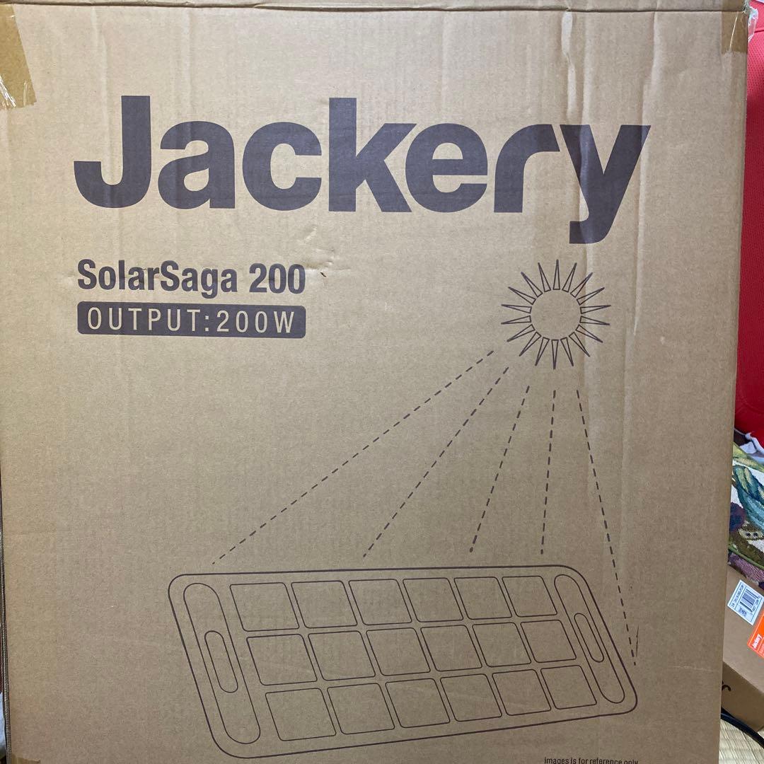 Jackery solar saga 200 ソーラーパネルジャンク