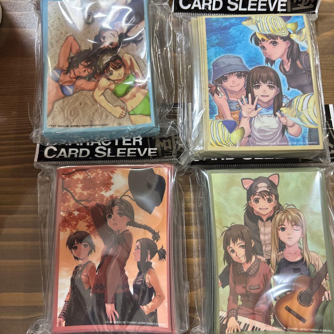 未開封スリーブ ぎゃざガール 春夏秋冬 4種セット