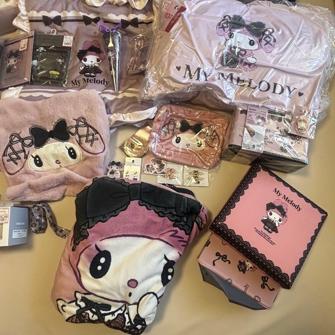 本日のみマイメロ 真夜中のメロクロ 詰め放題 サンリオ キャラクターグッズセット